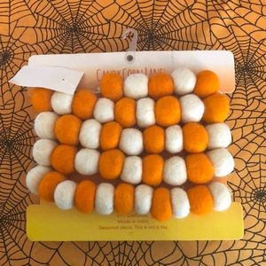 Candy Corn Lane six foot felt garland from Home Goods Halloween & Thanksgiving